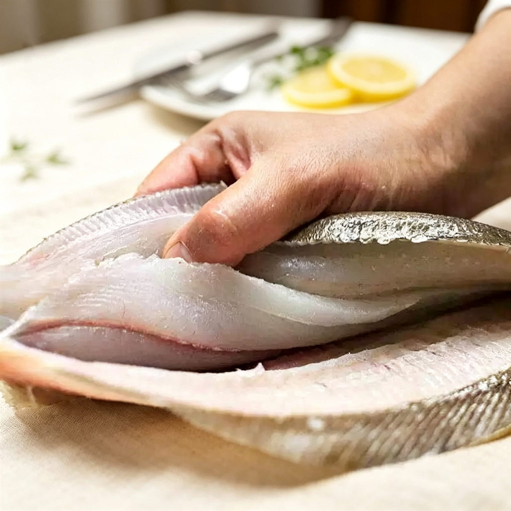 Premium Frozen Whole Deep-Sea Flounder