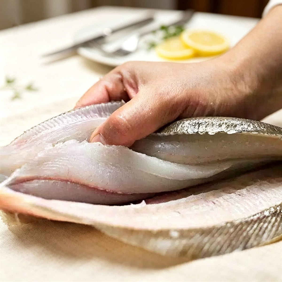 Premium Frozen Whole Deep-Sea Flounder