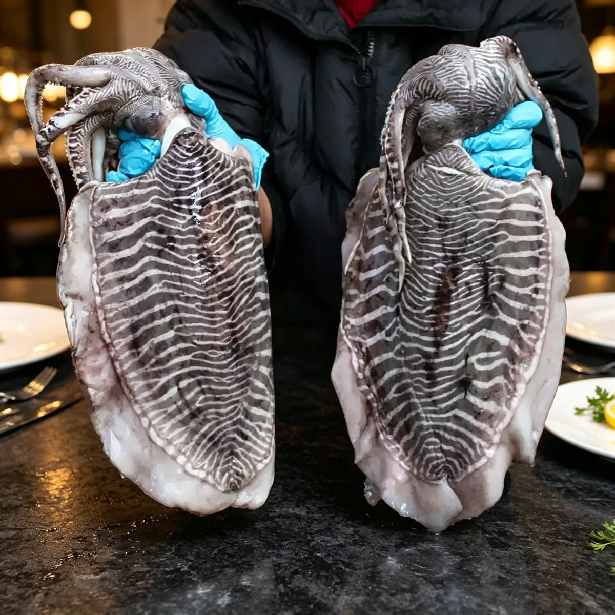 Whole Frozen Wild-Caught Giant Cuttlefish