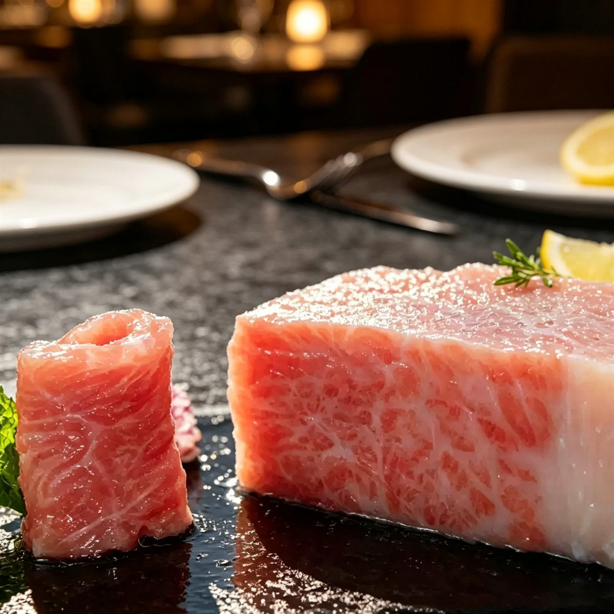 Premium Sashimi-Grade Bluefin Tuna Chunks